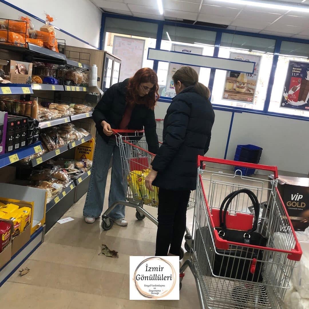 İzmir Gönüllüleri Gıda Marketi ve Gıda Dağıtımları